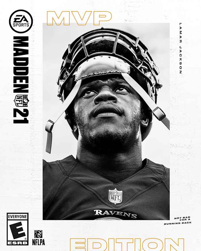 Lamar Jackson's Madden cover